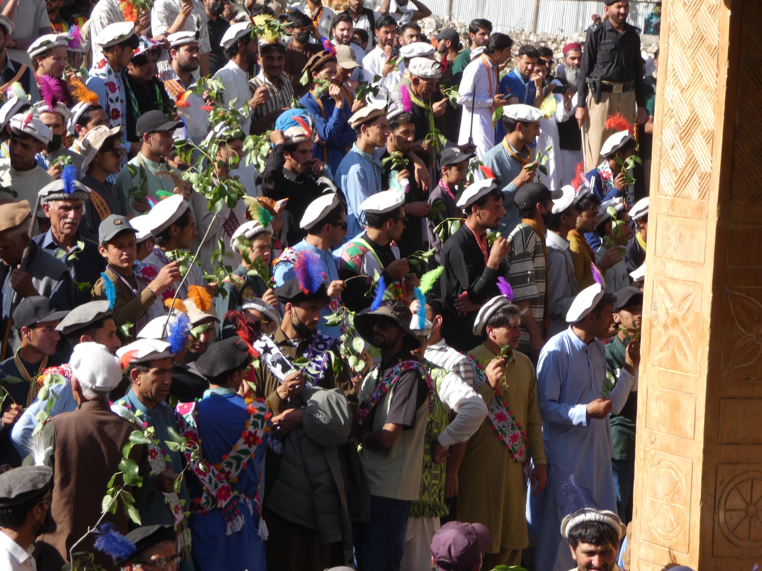 Chilam Joshi - Kalash spring festival with flowers and traditional dance