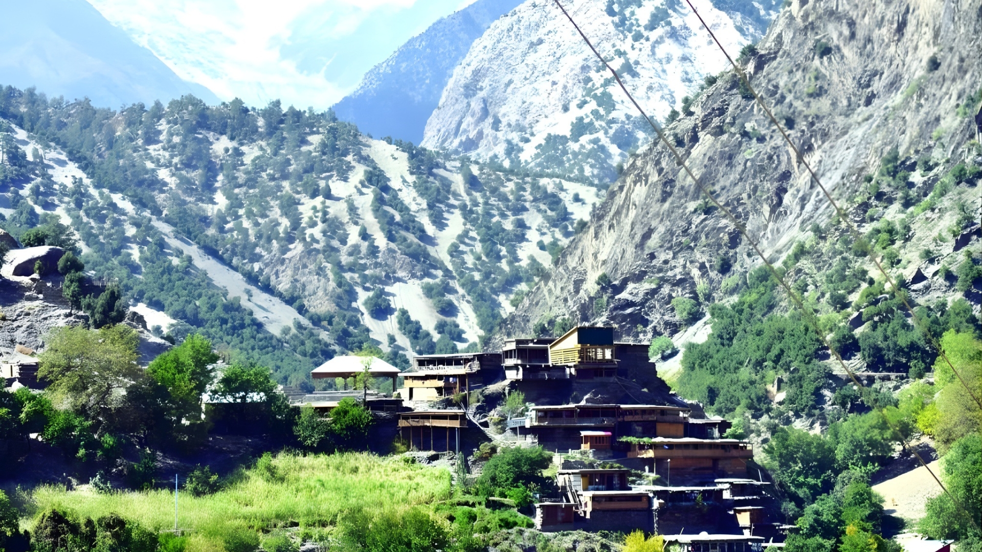 Rumbur Valley - serene landscape with terraced fields